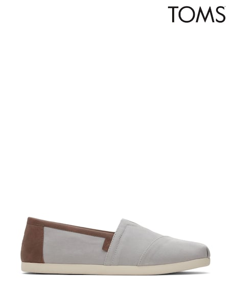 TOMS Grey Alpargata 3.0 Shoes (W55121) | 257 QAR