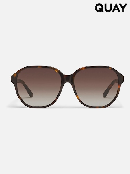 QUAY Animal Print Guess Again Sunglass (W55133) | €95