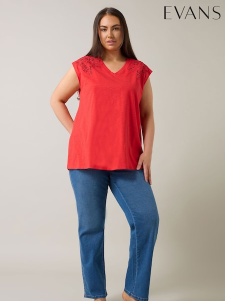 Evans Broidery Vest (W55199) | €28