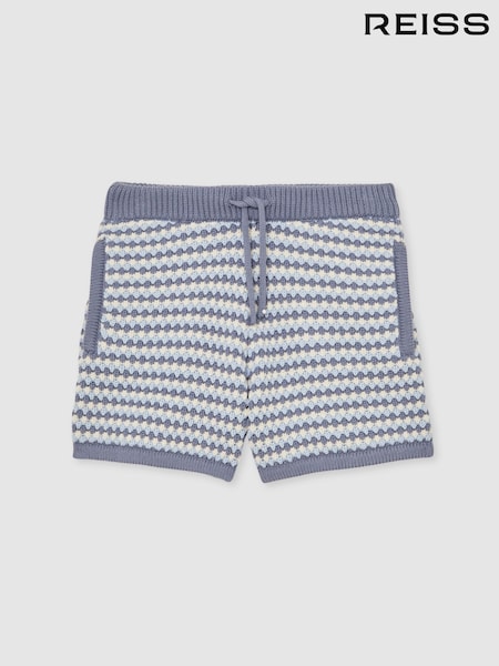 Reiss Blue/White Peter Shorts (W55366) | €70