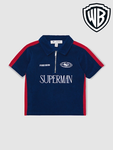 Superman | Reiss Towelling Polo Shirt (W55543) | €70