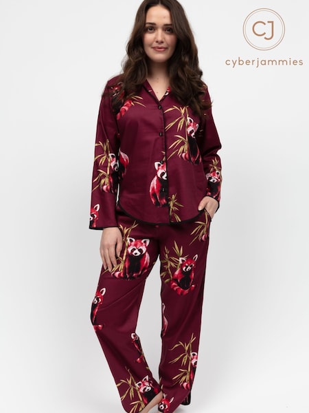 Cyberjammies Red Long Sleeve Pyjamas Set (W55614) | 257 QAR