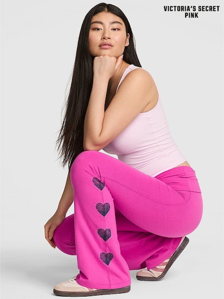 Victoria's Secret PINK Pink Fire Foldover Leggings (W55747) | €59.50