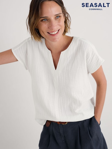 Blanco - Seasalt Cornwall Landscape 100% Cotton Top (W55755) | 75 €