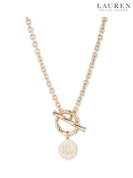 Lauren Ralph Lauren Gold Tone Renshaw Necklace (W55775) | €108