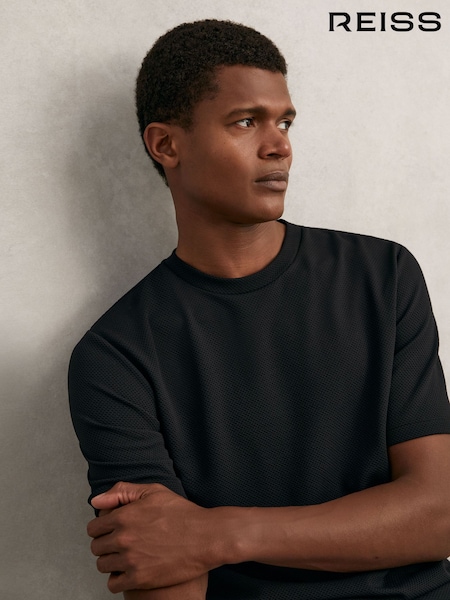 Reiss Black Wick T-Shirt (W55815) | €70