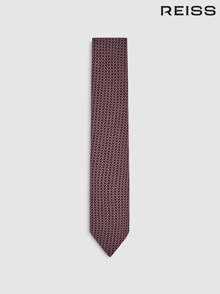 Bordeaux - Reiss Bernardo Tie (W55816) | 561 LEI