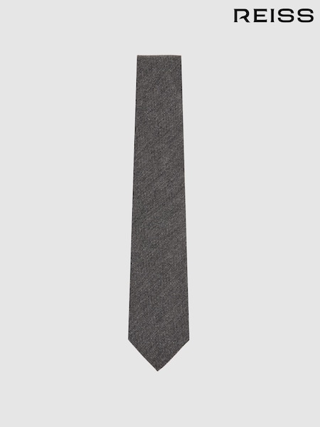 Reiss Charcoal Donato Tie (W55818) | €85