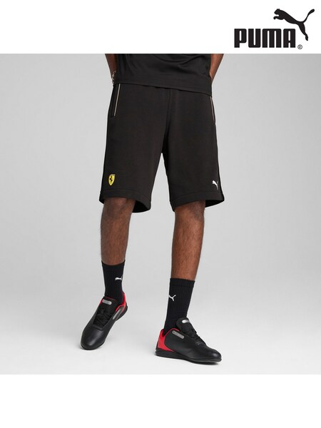 Puma Black Mens Scuderia Ferrari HP Race Sweat Shorts (W55858) | €73