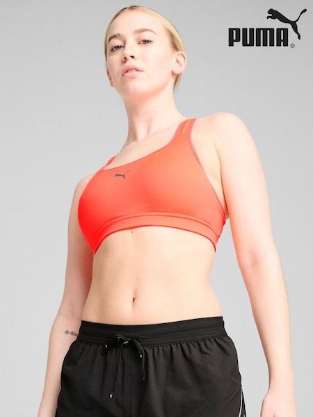 Puma Orange Womens 4KEEPS Running Bra (W55869) | €50