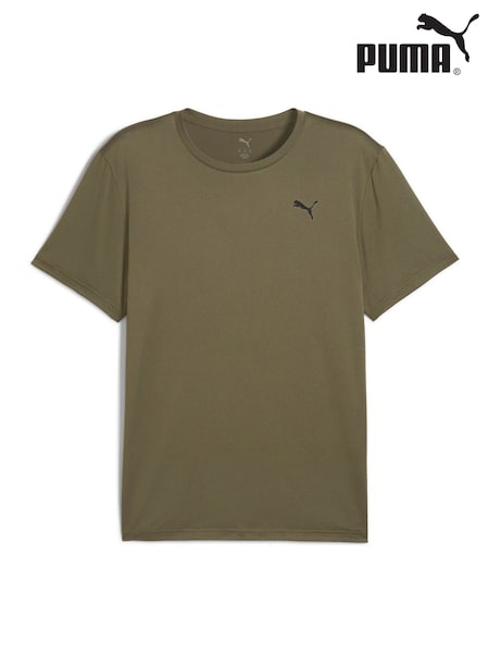 Puma Mens Tad Essentials Solid Cat T-Shirt (W55872) | ‏105 د.إ.‏