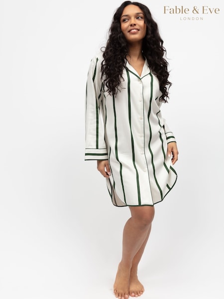 Fable and Eve Green Long Sleeve Nightshirt (W55967) | €63
