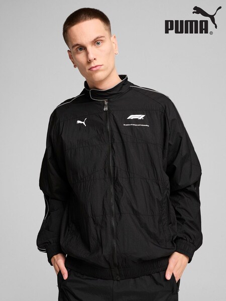 Puma Black F1 T7 Oversized Mens Track Jacket (W55974) | €139