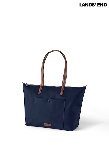 Lands' End Blue Large Nylon Tote Bag (W55991) | €77