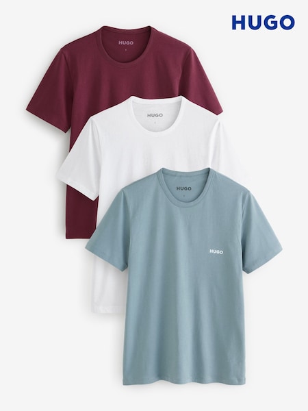 HUGO Grey 3 Pack T-Shirts (W56230) | €64