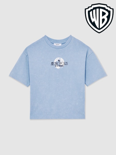 Superman | Reiss Metropolis Logo T-Shirt (W56252) | 119 QAR