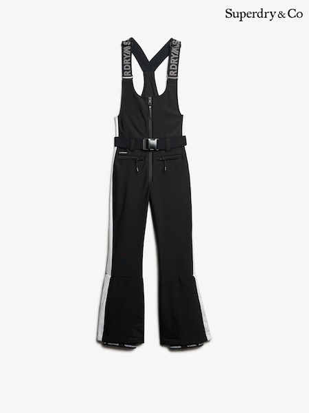 Superdry Black Luxe Ski Dungarees (W56531) | €253