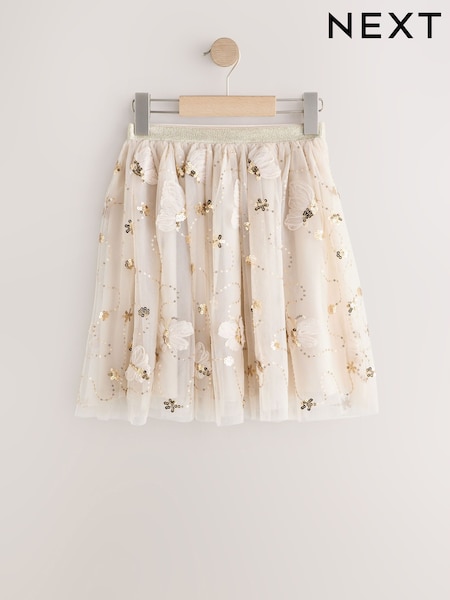 সোনা - Sequin Mesh Skirt (3-16yrs) (W56825) | ৳ 4,740 - ৳ 5,690