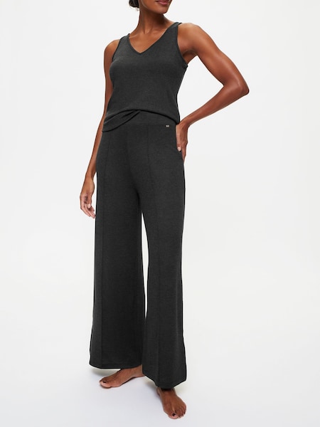 Negro - KBX Marie Brushed Wide Leg Trousers (W56917) | 37 €