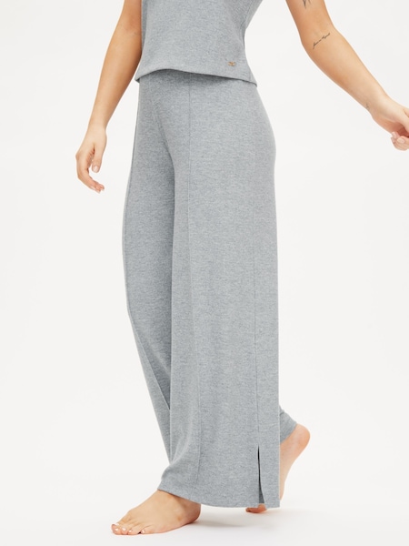 Gris - KBX Marie Brushed Wide Leg Trousers (W56918) | 37 €