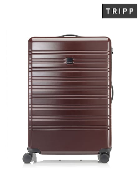Tripp Red Large Graphite Emboss Horizon Suitcase (W57079) | €89