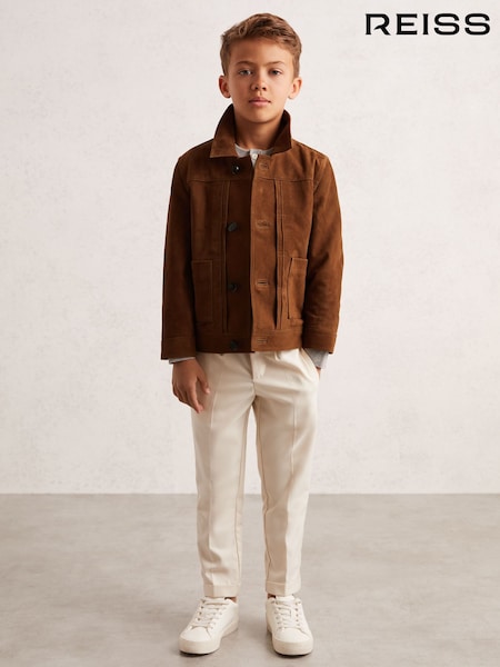 Reiss Devonshire Suede Worker Jacket (W57160) | 246 €