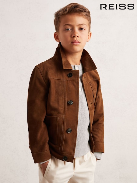 Reiss Devonshire Suede Worker Jacket (W57164) | 262 €