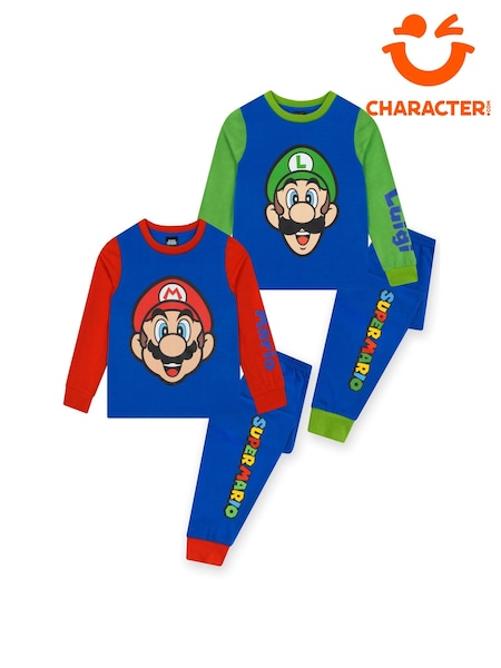 Character Blue Super Mario Pyjamas 2 Pack (W57207) | €43