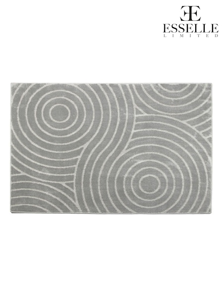 Esselle Grey Rhythm Sculpt Rug 120 x 170cm (W57320) | €186
