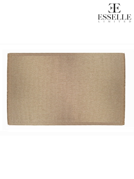 Esselle Neutral Jute Effect Weave Rug 120 x 170cm (W57350) | €85