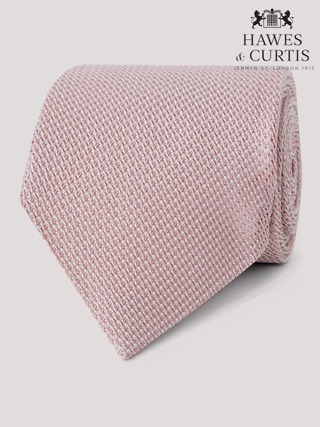 Hawes & Curtis Pink Dusty Grenadine Tie (W57871) | 69 €