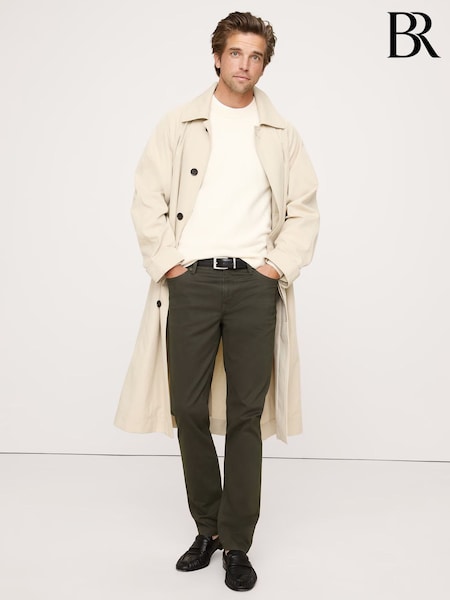 Grün - Banana Republic Slim Traveler Trousers 2.0 (W57894) | 148 €