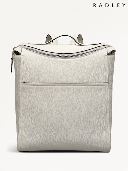 Radley London Medium Natural Oak Street Zip-Top Backpack (W58075) | ‏1,303‏₪