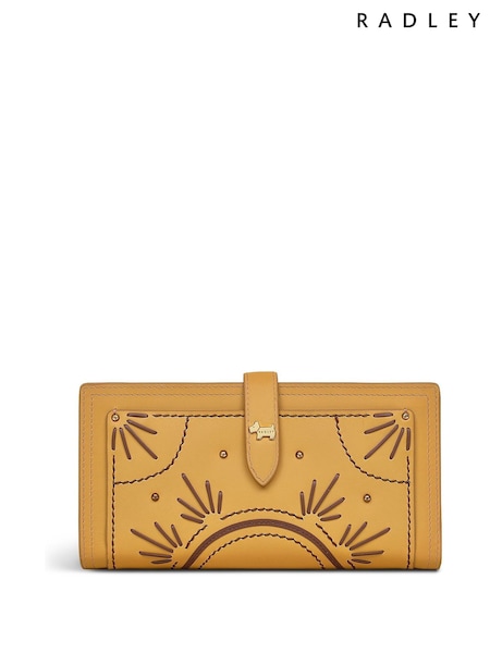 Radley London Large Willis Street Craft Bifold Matinee Brown Purse (W58083) | AZN 223