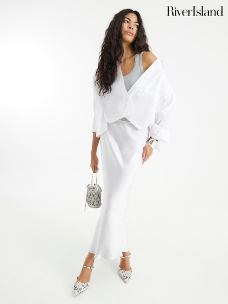 River Island Easy Bias Maxi Skirt (W58130) | ‏131‏₪