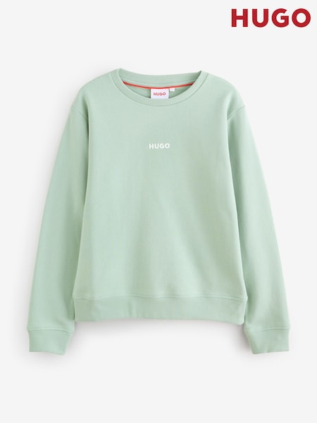 HUGO Green Logo Sweatshirt (W58151) | 371 QAR - 445 QAR