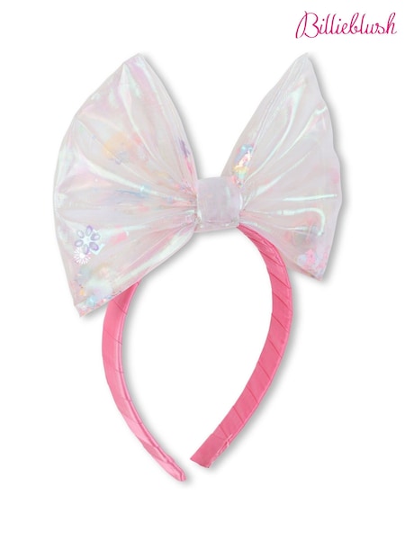Billieblush Pink Star Tulle Bow Headband (W58254) | AED146