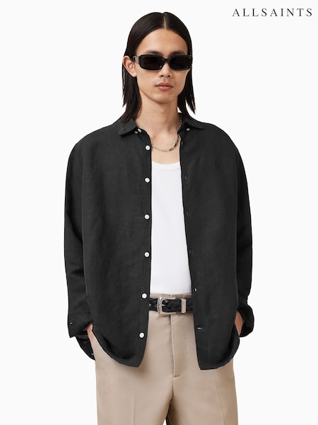 AllSaints Bandol Long Sleeve Shirt (W58359) | 197 €