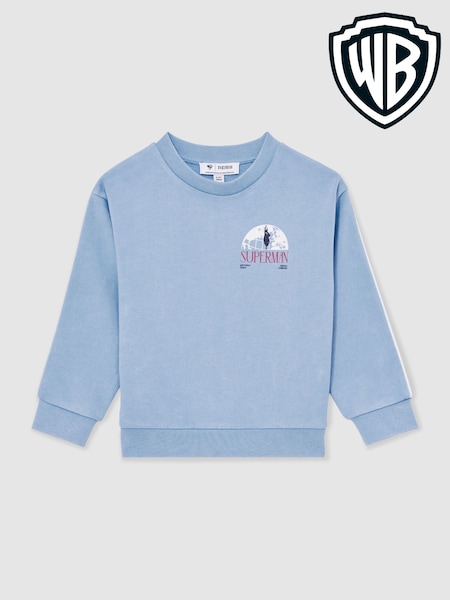 Reiss | Superman Logo Print Sweatshirt (W58382) | € 72