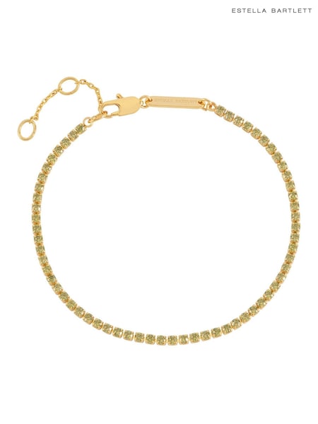 Estella Bartlett Tone Cubic Zirconia Fine Tennis Bracelet (W58791) | 50 €