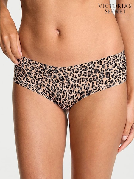 Victoria's Secret Natural Leopard Black Cheeky Knickers (W58883) | €13