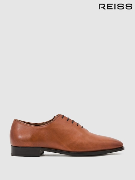 بني فاتح - Reiss Mead Shoes (W58924) | ‏1٬235 ر.ق.