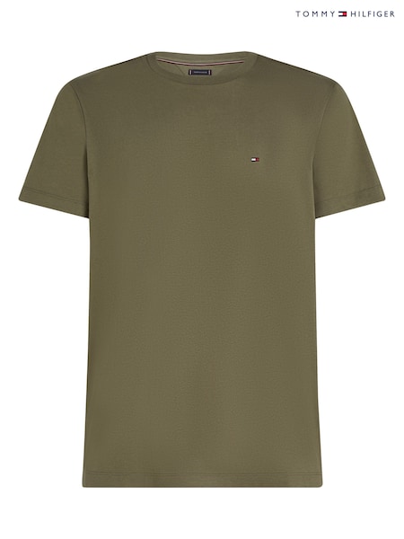 Tommy Hilfiger Green Plus Crew Neck T-Shirt (W59105) | AED233