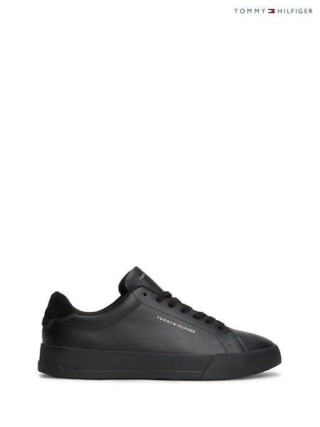 Tommy Hilfiger Contrast Heel Court Trainers (W59153) | ‏453‏₪