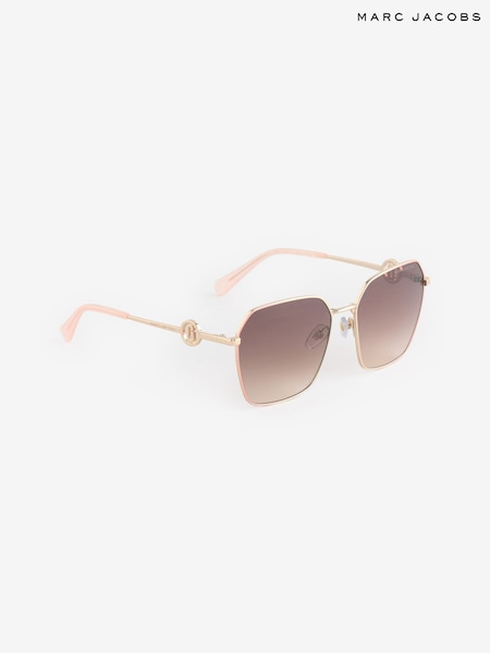 Marc Jacobs Pink Square Sunglasses (W59200) | €216