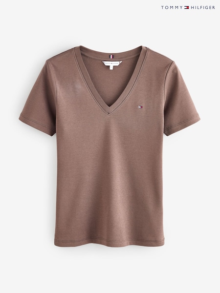 Tommy Hilfiger Slim V-Neck T-Shirt (W59901) | ‏24 ر.ع.‏