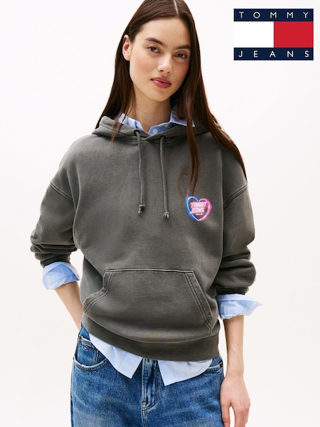 Tommy Jeans Back Graphic Boxy Hoodie (W60079) | R$ 940