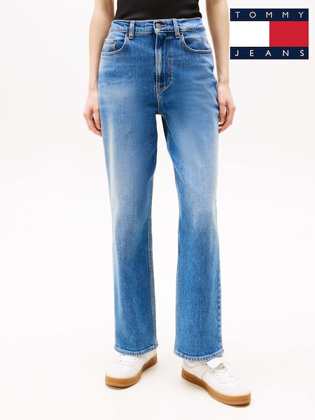 Tommy Hilfiger Blue Layla High Rise Slim Straight Jeans (W60088) | €126
