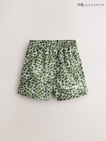 smALLSAINTS Green Camo Underground Swim Shorts (W60340) | €35 - €45