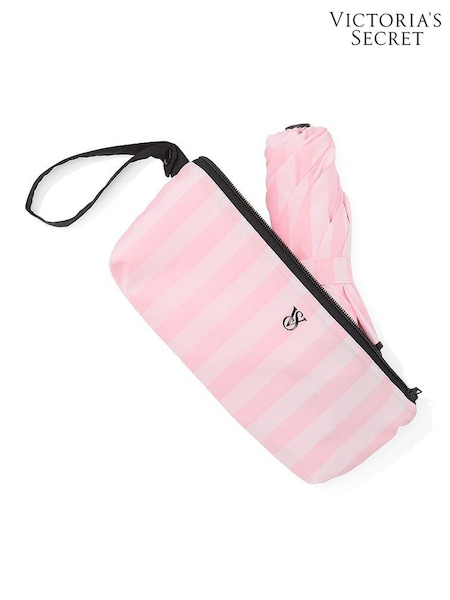 Victoria's Secret Iconic Stripe Pink Collapsable Umbrella (W60763) | €29